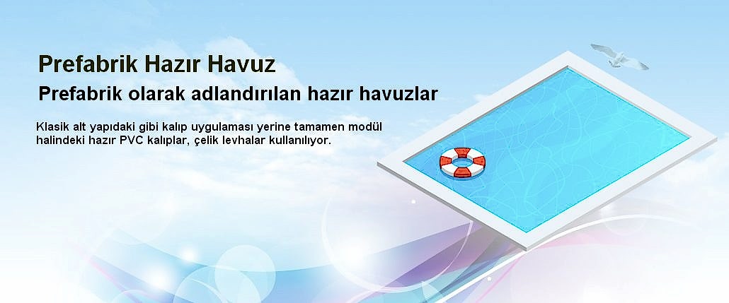 Prefabrik Hazır Havuz yapımı ve montajı Prefabrik Hazır Havuz yapımı ve montajı