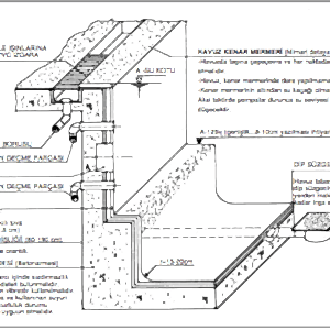 Havuz su ve enerji hatları